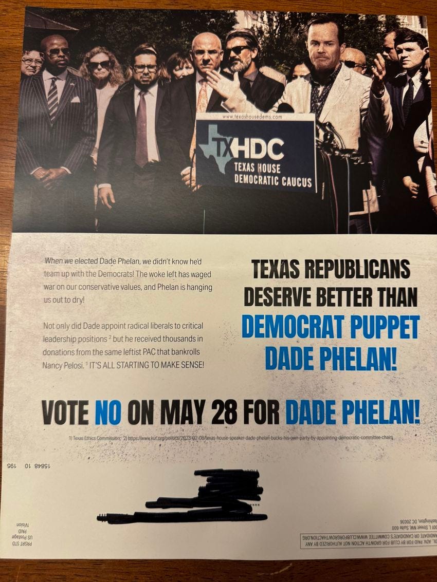 A recent “deepfake” ad targeting House Speaker Dade Phelan