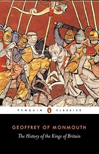 Picture of the cover of Geoffrey of Monmouth's History of the Kings of Britain, Penguin Classics edition