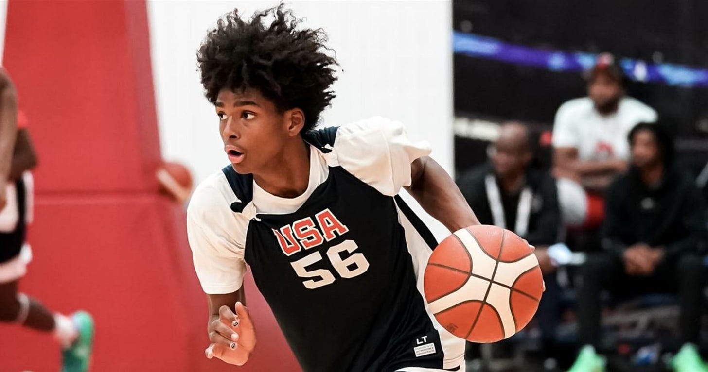 2024 NBA Draft Prospect A.J. Johnson Decommits from Texas, Signs NBL  Contract | News, Scores, Highlights, Stats, and Rumors | Bleacher Report