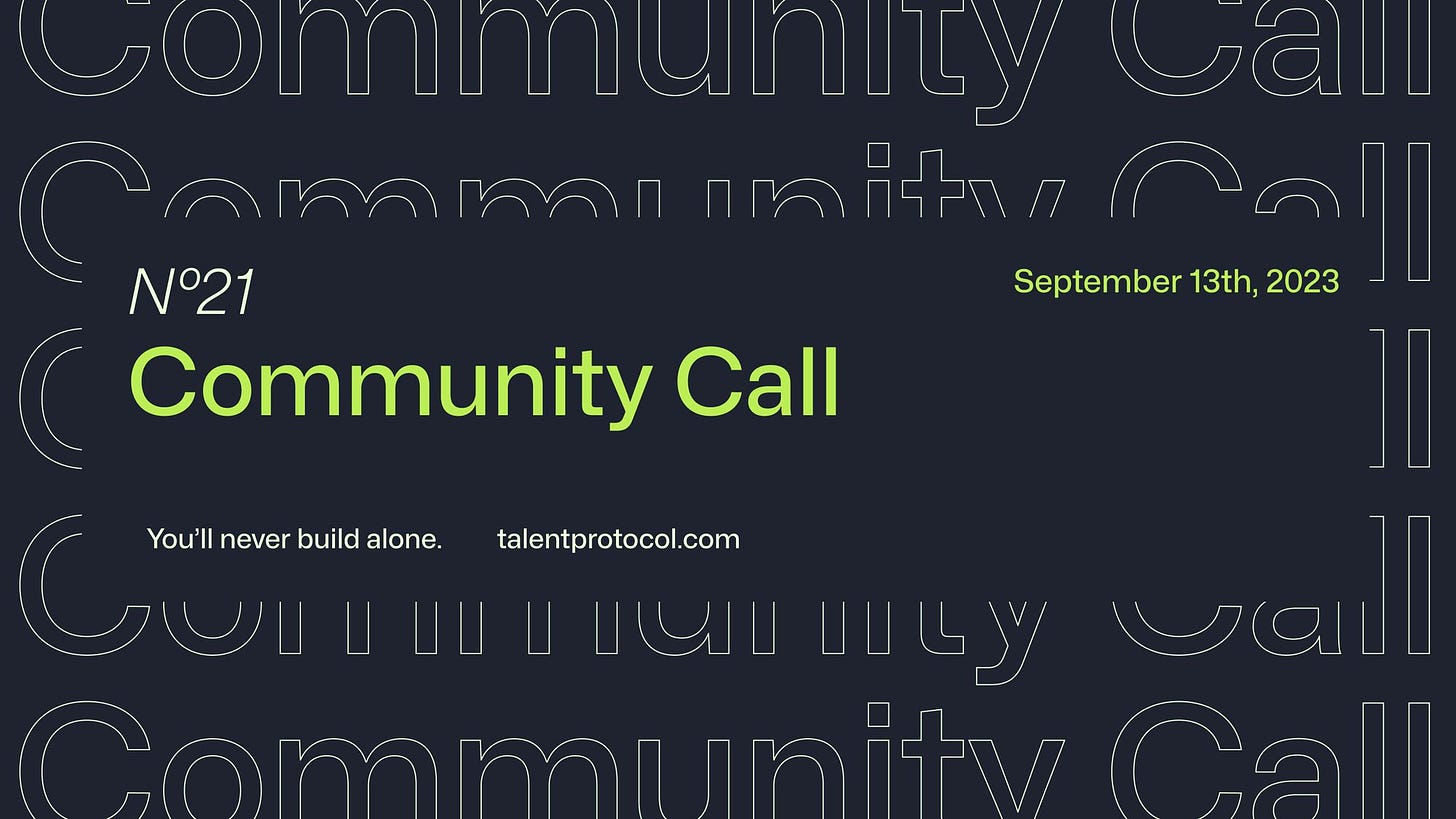Community Call #21 - A glimpse of the future🔮