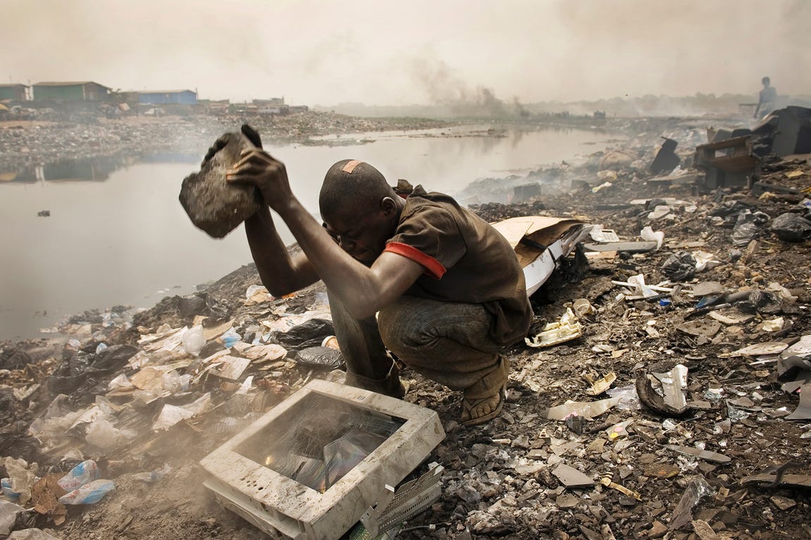 Anders G Warne - Reportage, E-waste Ghana - Sök Fotograf