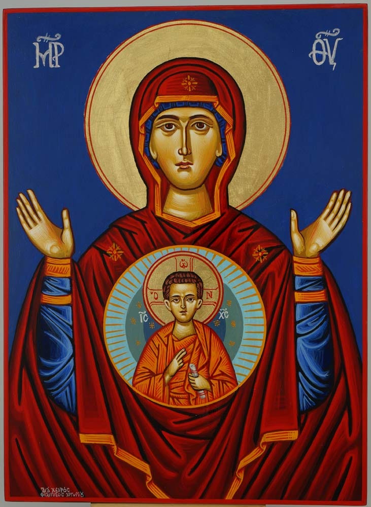 Theotokos of the Sign Icon