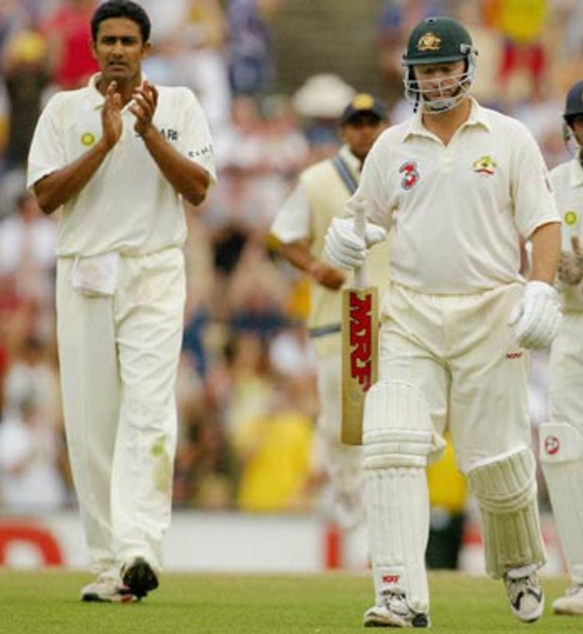 From one ageing warrior to another, Anil Kumble claps Steve Waugh off |  ESPNcricinfo.com