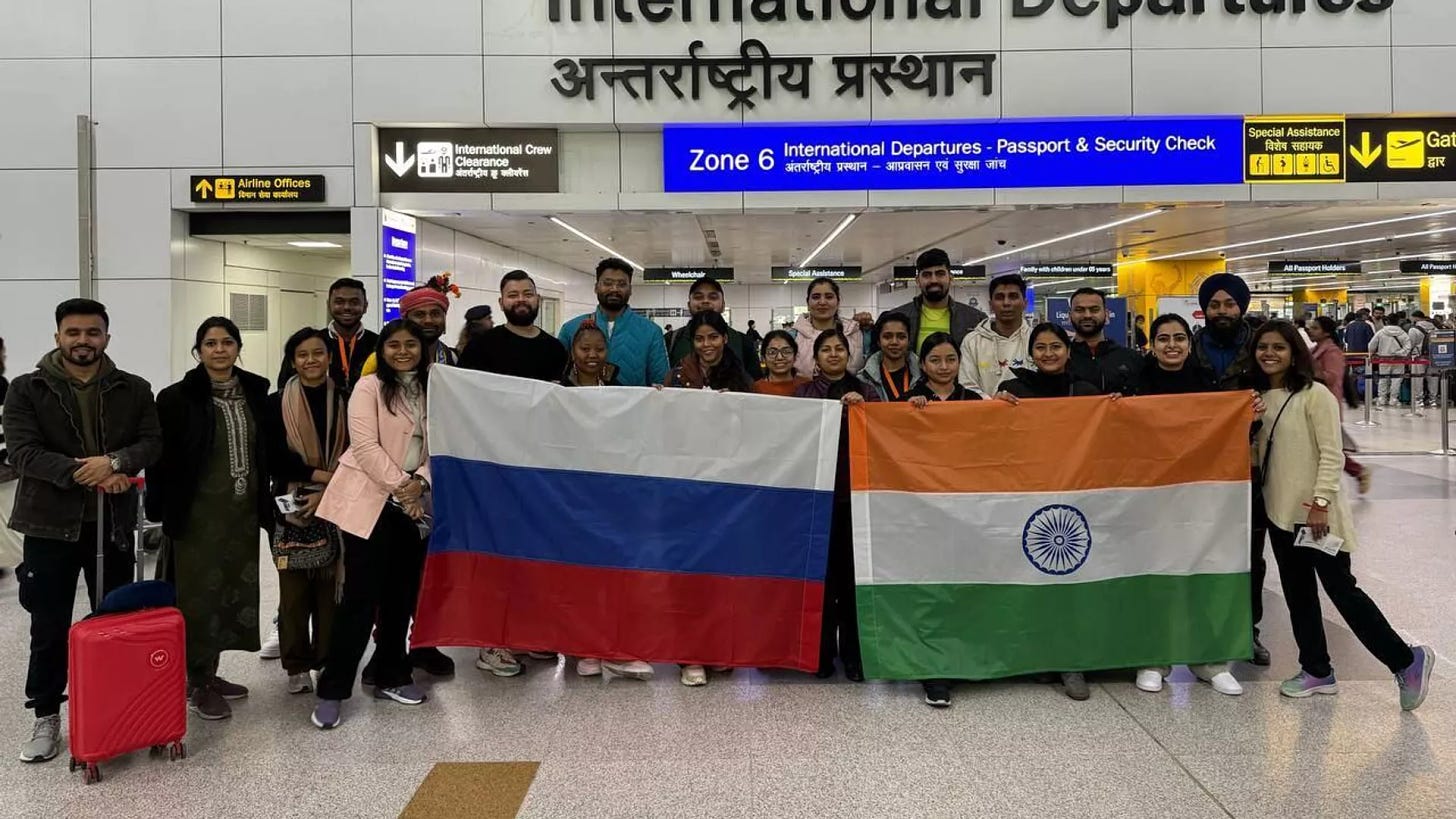 At least 360 Indian youth delegates fly to Russia's Sochi for the World Youth Festival 2024 - Sputnik India, 1920, 29.02.2024