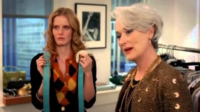 The Infamous "Devil Wears Prada" Cerulean Scene Was Almost About  PlaidHelloGiggles