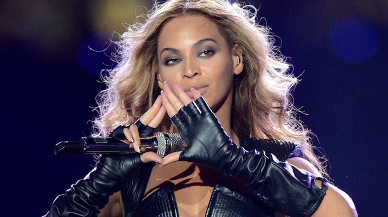 Beyoncé's Illuminati Sign Illuminated - Texas Monthly