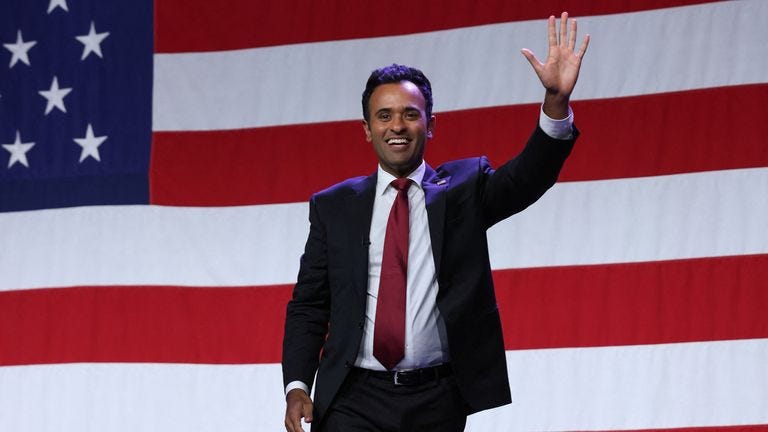 Who is Vivek Ramaswamy? What to know about the youngest major Republican  candidate in history | US News | Sky News