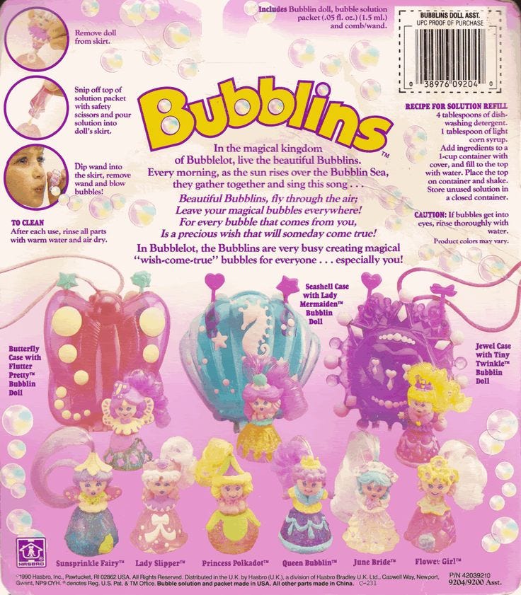 Bubblins - Hasbro (1990)