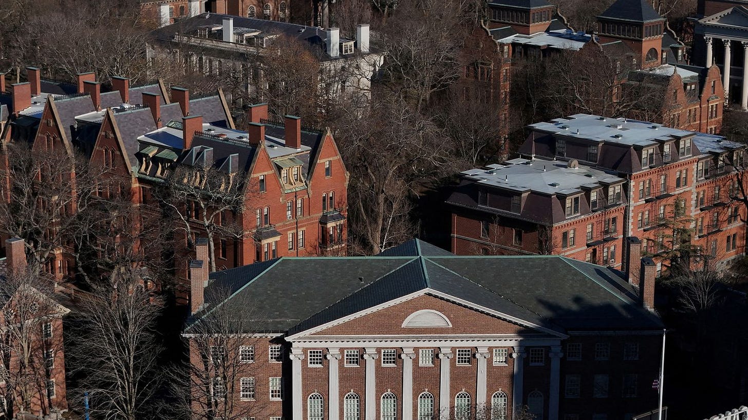 Harvard University in Cambridge, Massachusetts, on December 12, 2023.