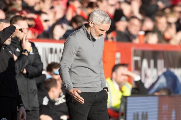 Jim Goodwin admits Dundee Utd are dead on their feet so can't complain  about Aberdeen draw - Daily Record