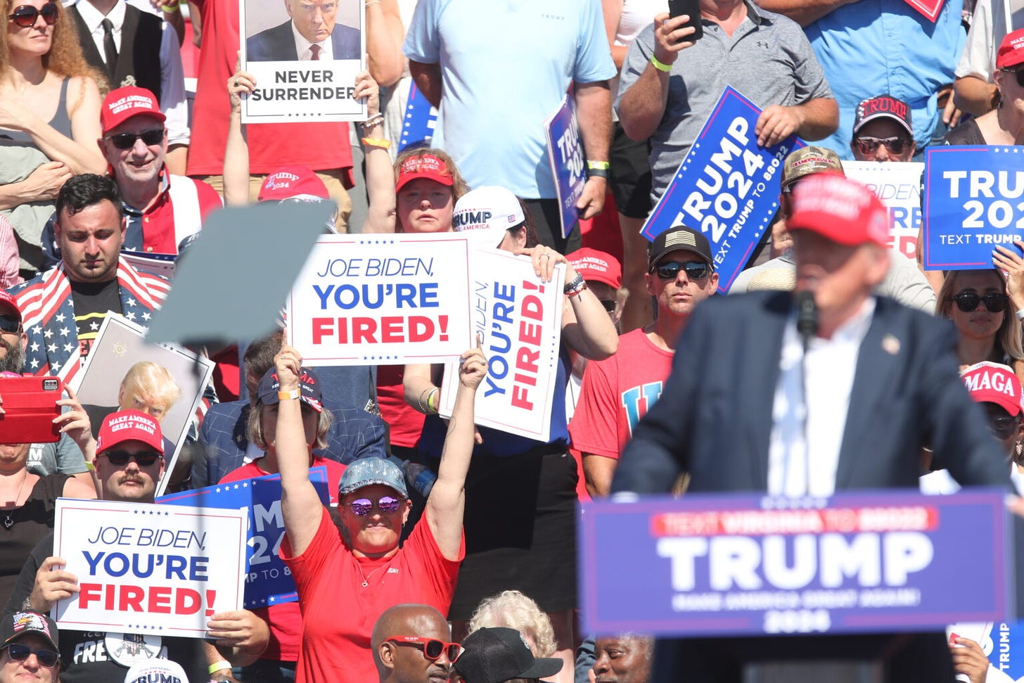 Trump rallies in Chesapeake, backed by Virginia governor, GOP leaders •  Virginia Mercury