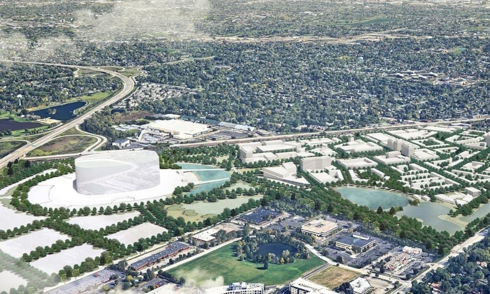Chicago Bears unveil plans for Arlington Park stadium - SportsPro