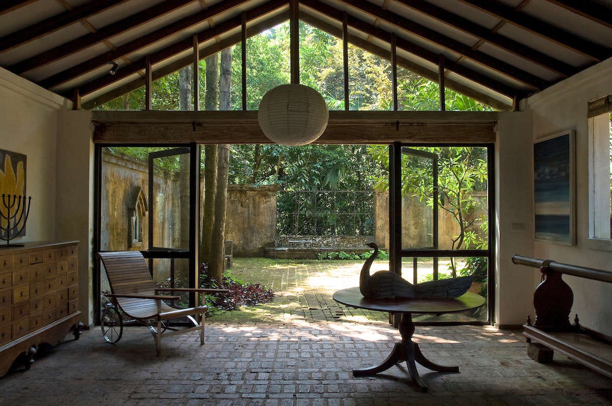 Lunuganga Geoffrey Bawa country estate Sri Lanka tropical modernism landmark