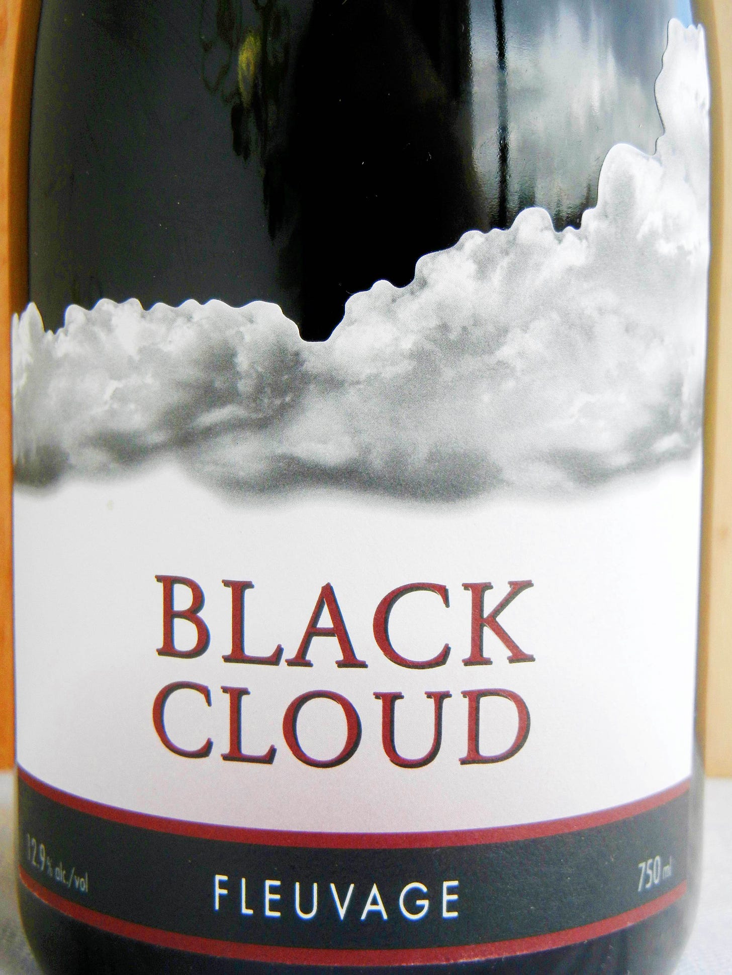 Black Cloud Fleuvage Pinot Noir 2010 Label - BC Pinot Noir Tasting Review 14