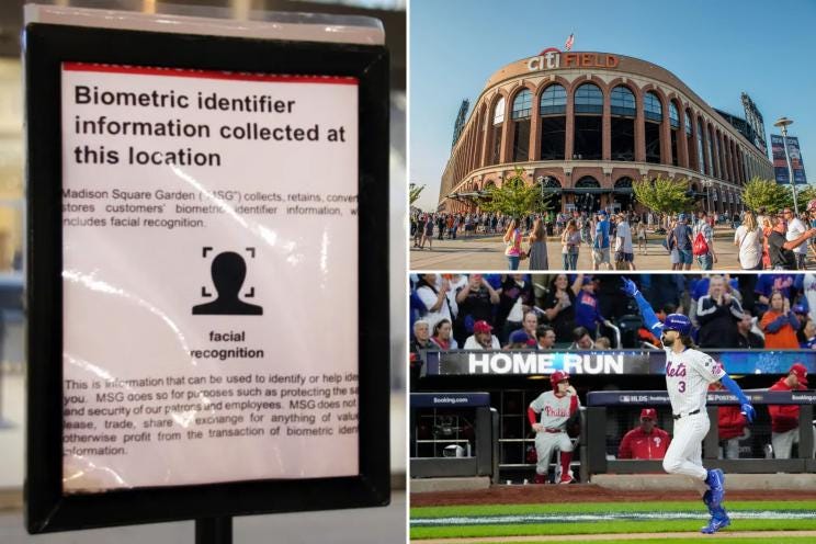 Mets used facial recognition to profit on unsuspecting Citi Field fans: suit