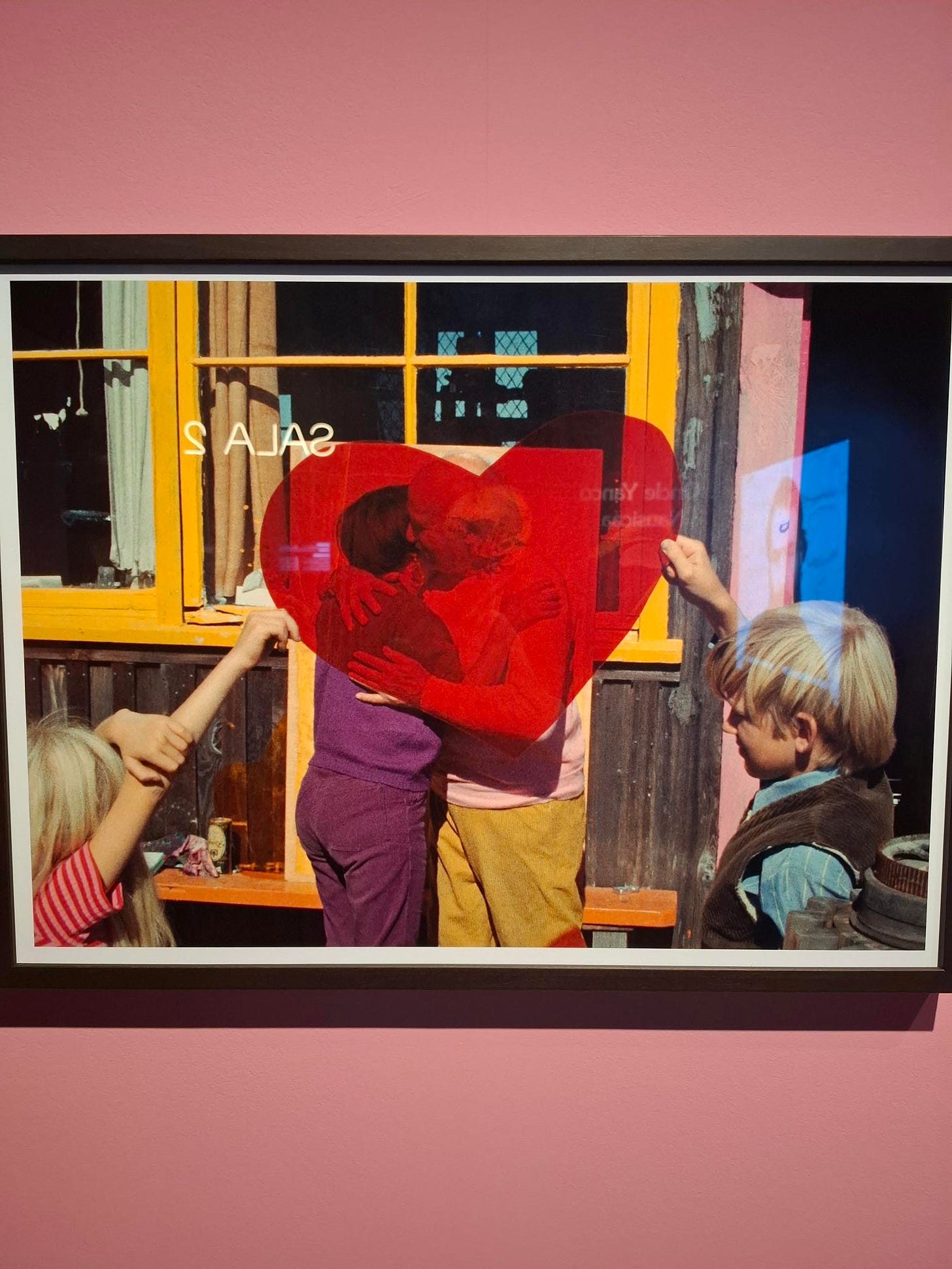 A picture taken from the excellent Agnès Varda exhibition at the CCCB in Barcelona