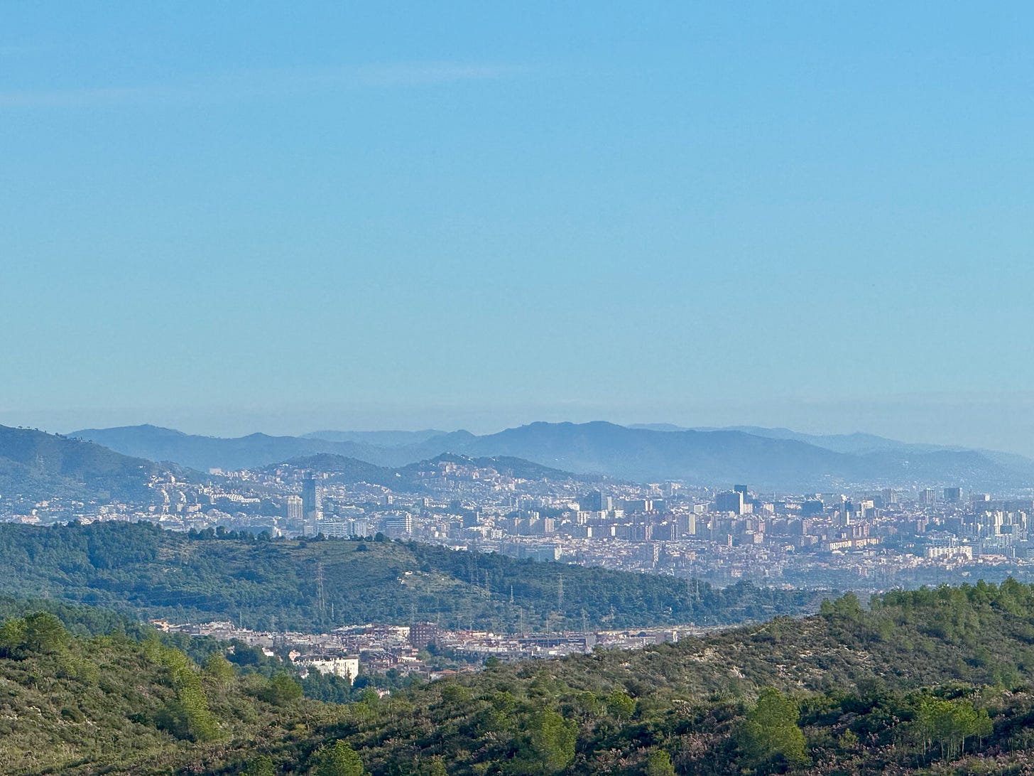 Hiking Trail from Casteldefels to Garraf