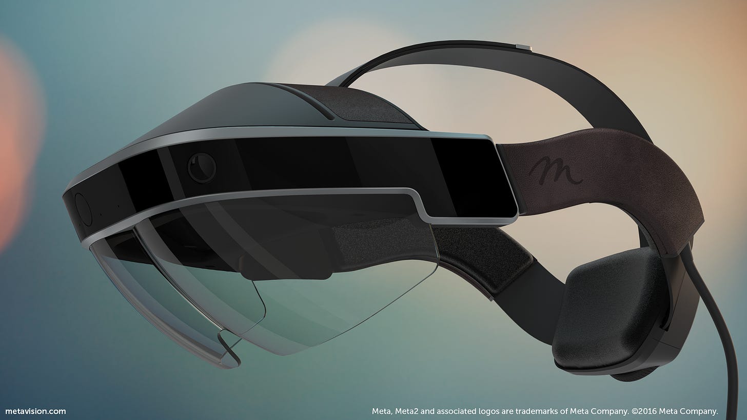 Hands-on with the $949 mind-bending Meta 2 augmented reality headset |  TechCrunch