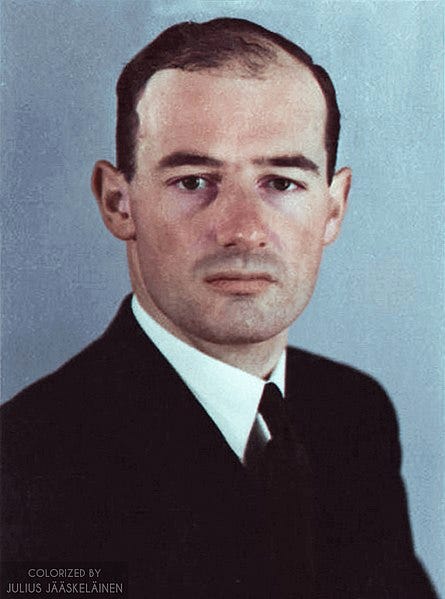 File:Raoul Wallenberg, a Swedish diplomat responsible for saving up to tens of thousands of jews in nazi-occupied Hungary. (31872389277).jpg
