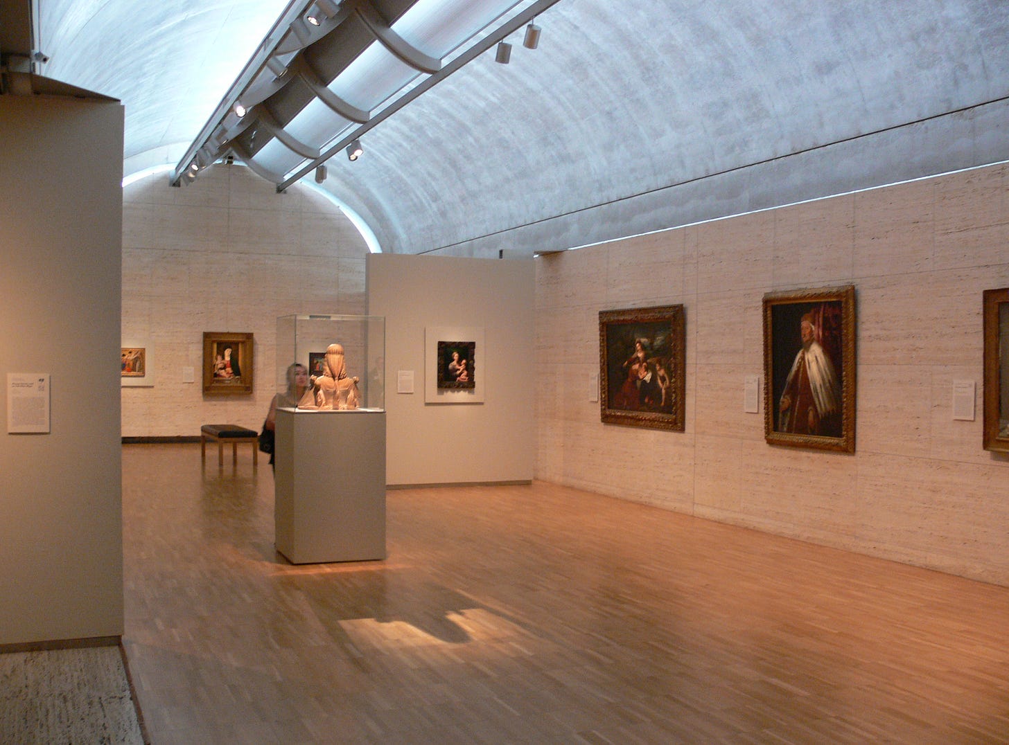 Kimbell Art Museum in Fort Worth, Texas. Photo by Andreas Praefcke