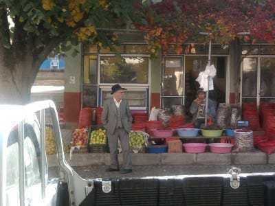 Old man in Bozgar