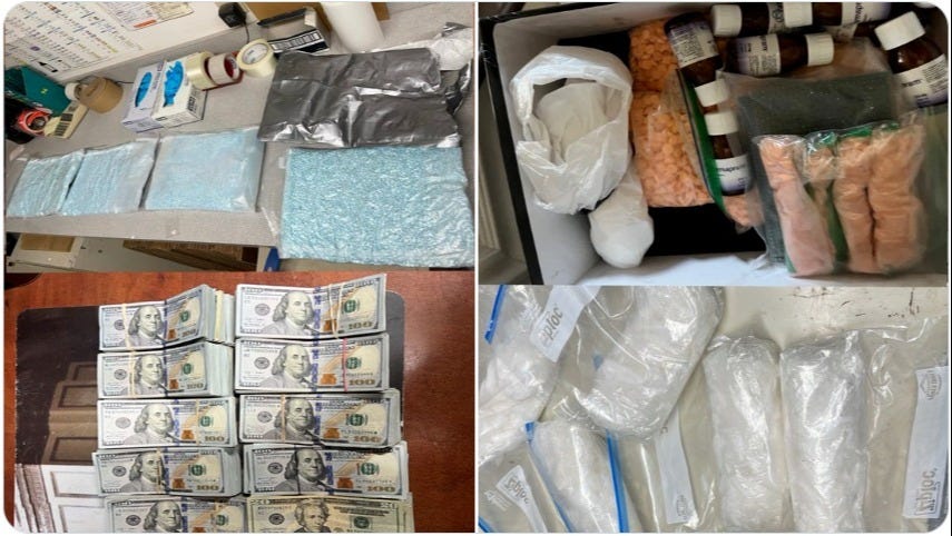 2,390+ pounds of drugs (along with a large amount of cash) seized by El Centro, California Sector Border Patrol Agents 2,390+ pounds of drugs (along with a large amount of cash) seized by El Centro, California Sector Border Patrol Agents