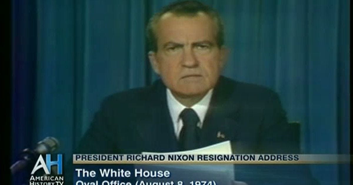 President Nixon Resignation Address | C-SPAN.org