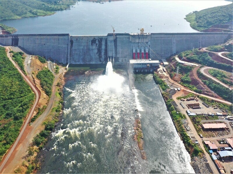 Souapiti Hydropower Station, Konkure River Basin, Republic of Guinea