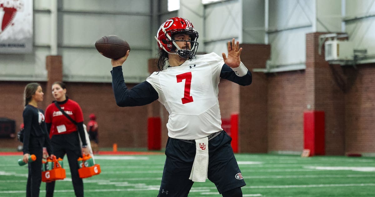 Utah football: QB Cam Rising takes center stage as Utah opens spring  practices – Deseret News