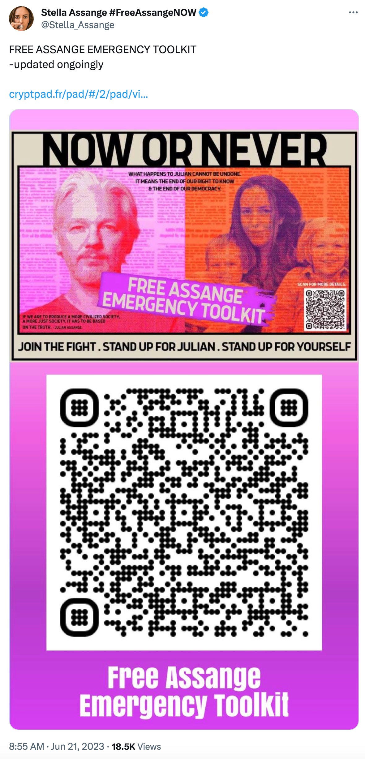 Free Assange Emergency Toolkit