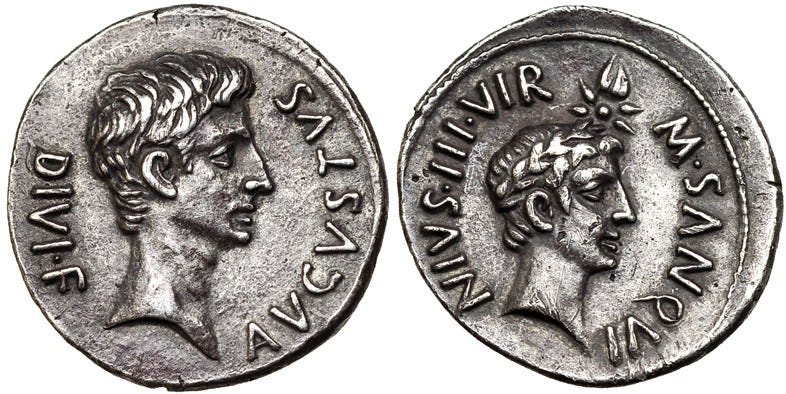 Augustus denarius