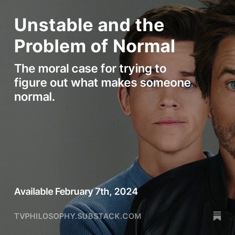 Unstable starring Rob Lowe, John Owen Lowe and Sian Clifford. Click here to get an email when it comes out.