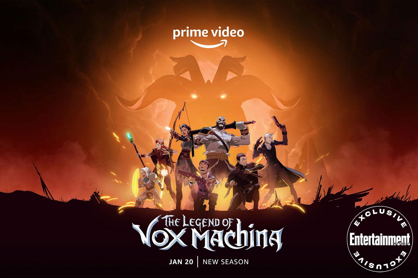 [CR Media] Official Poster for 'The Legend of Vox Machina' Season 2 : r ...