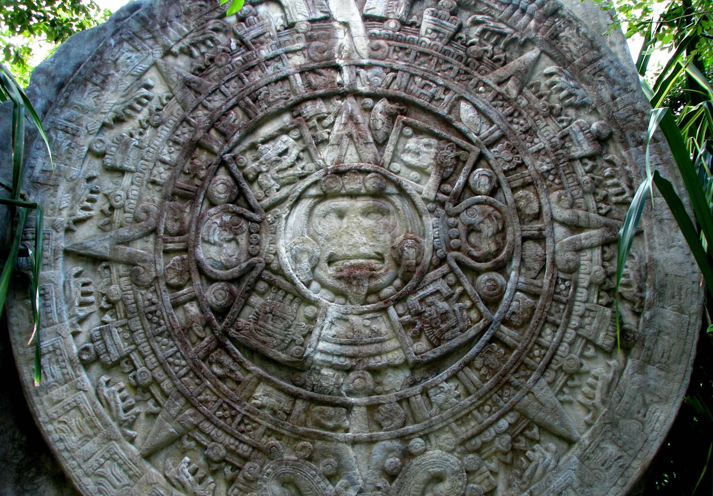 replica Mayan calendar