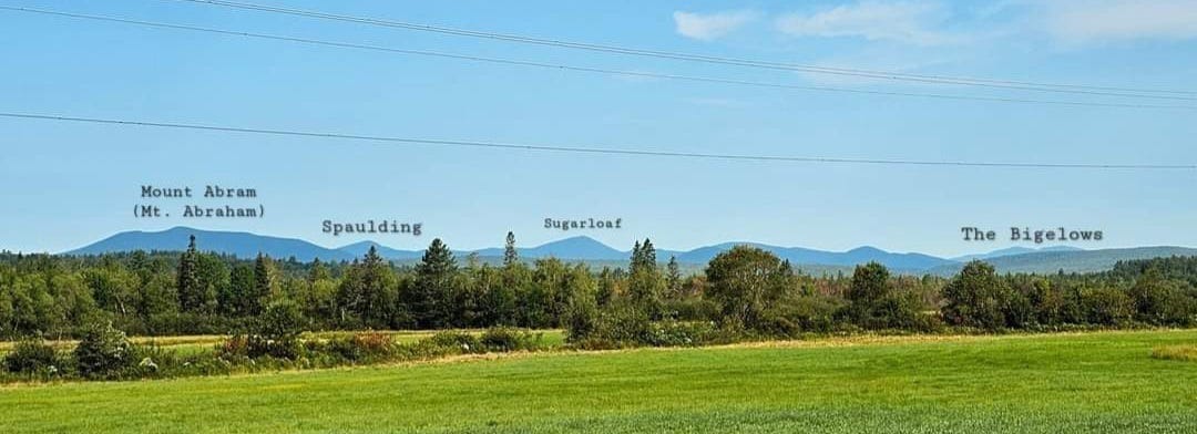 western maine mountains