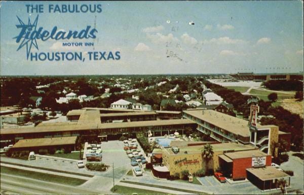 The Tidelands Motor Inn, 6500 South Main Houston, TX