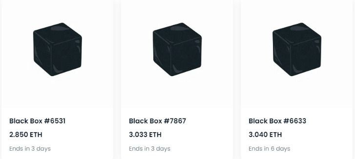 The Renga Black Boxes are trading for well over their mint price.