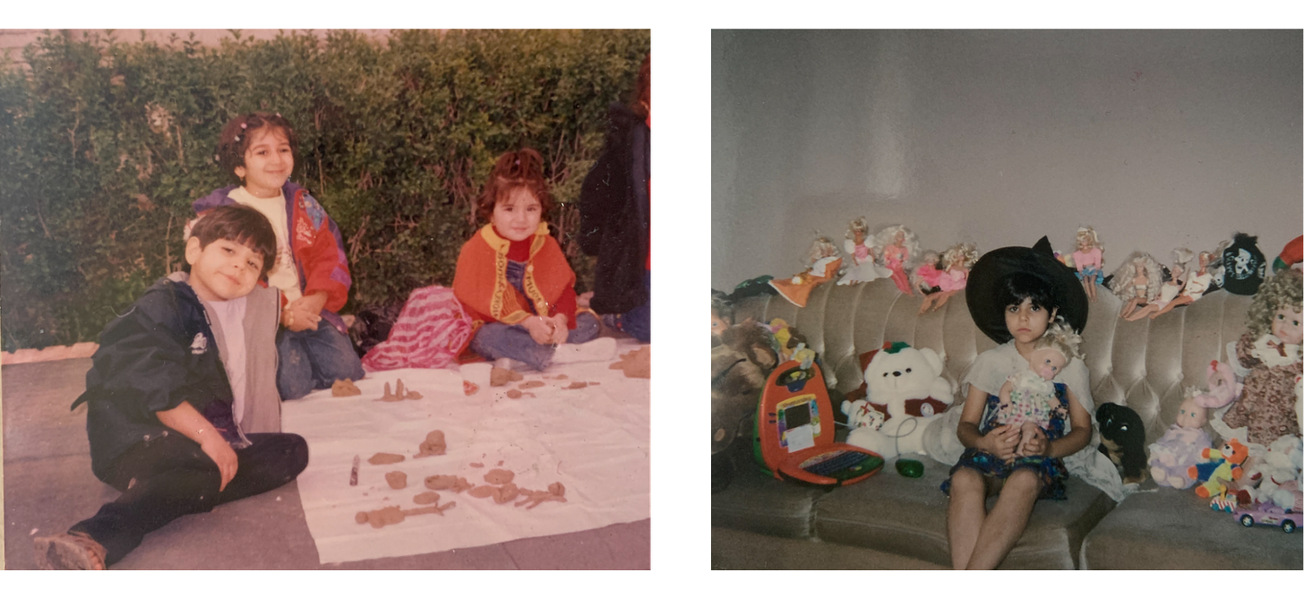 Kimmy's childhood "altars"