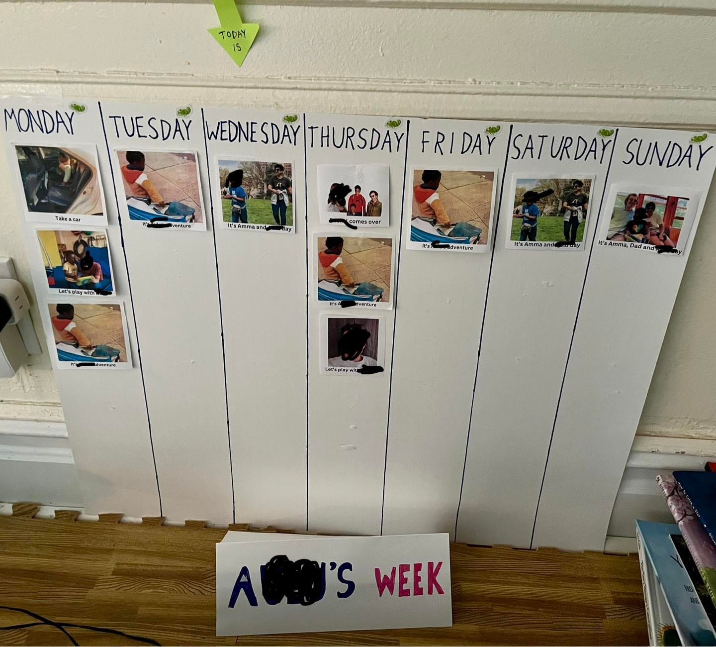 May be an image of text