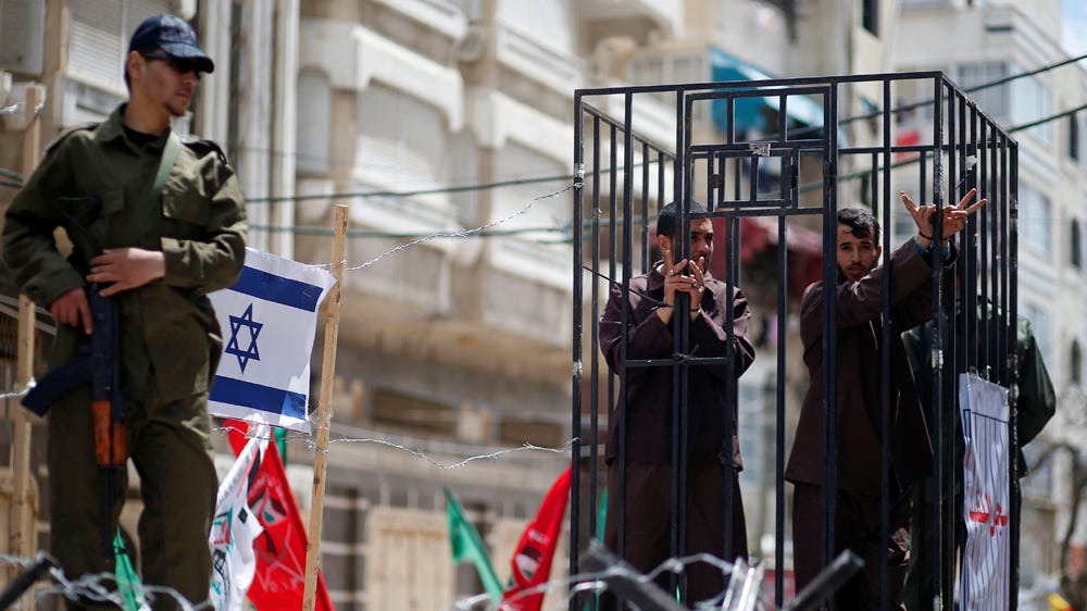 There are 5,100 Palestinians in Israeli prisons - 1,200 of them are detained without charges.