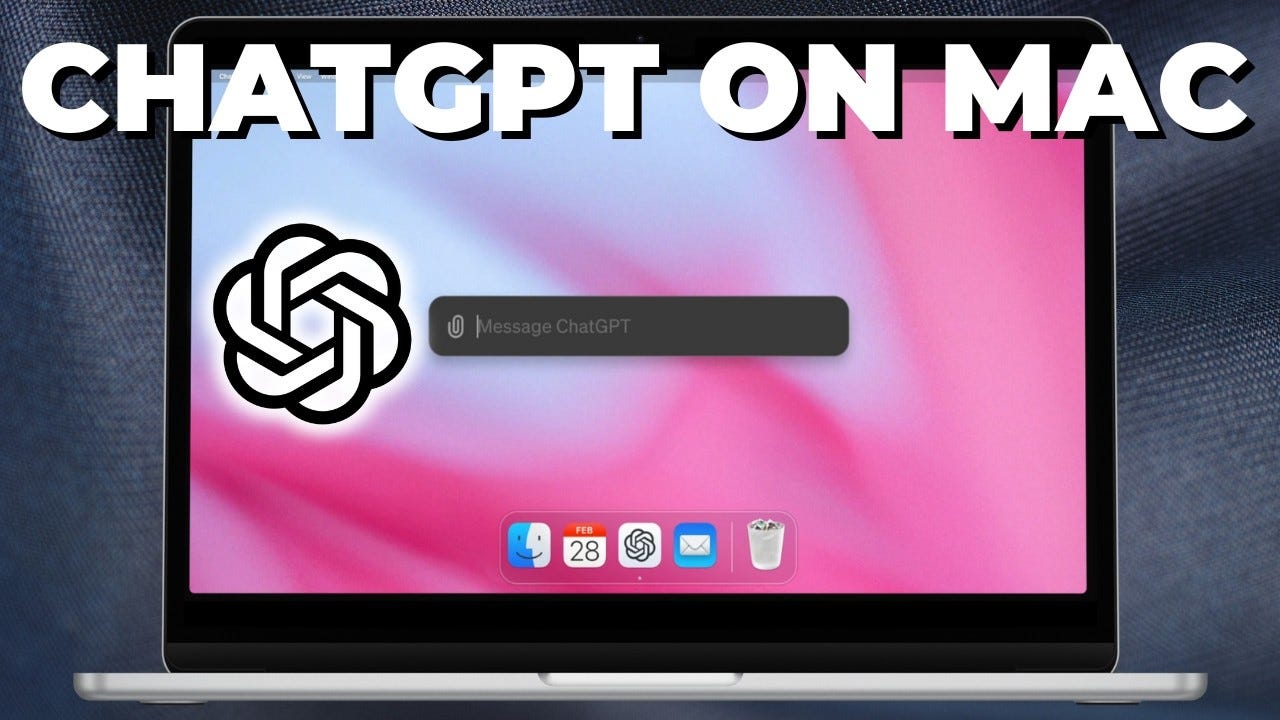 NEW ChatGPT for Mac App Full Tutorial (June 2024) - YouTube