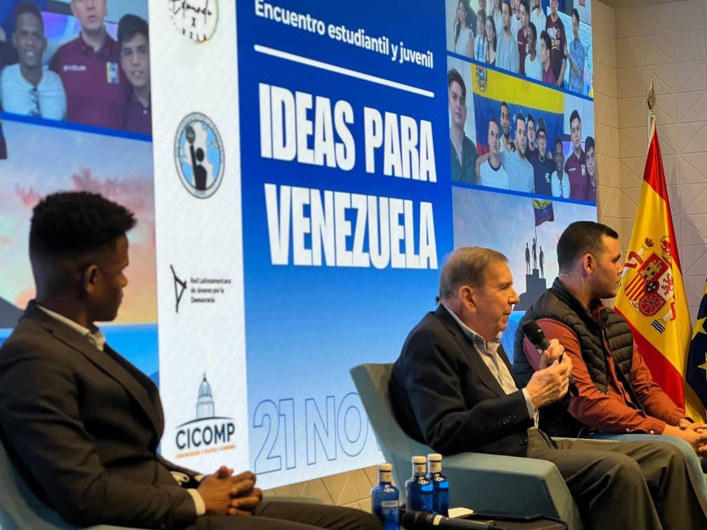 Edmundo González se reúne con jóvenes venezolanos en Madrid y promete  "garantizar oportunidades para todos en la nueva Venezuela" | Así Es  Noticias