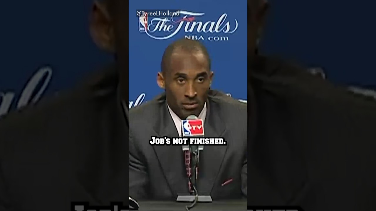Job's Not Finished." - Kobe Bryant - YouTube