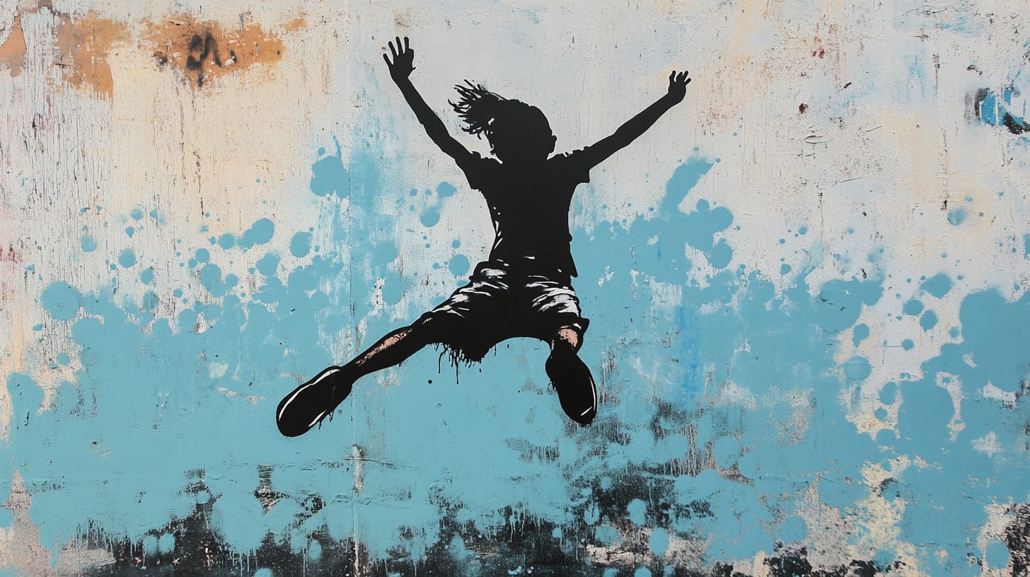 Should you take the startup plunge by Banksy (AI)