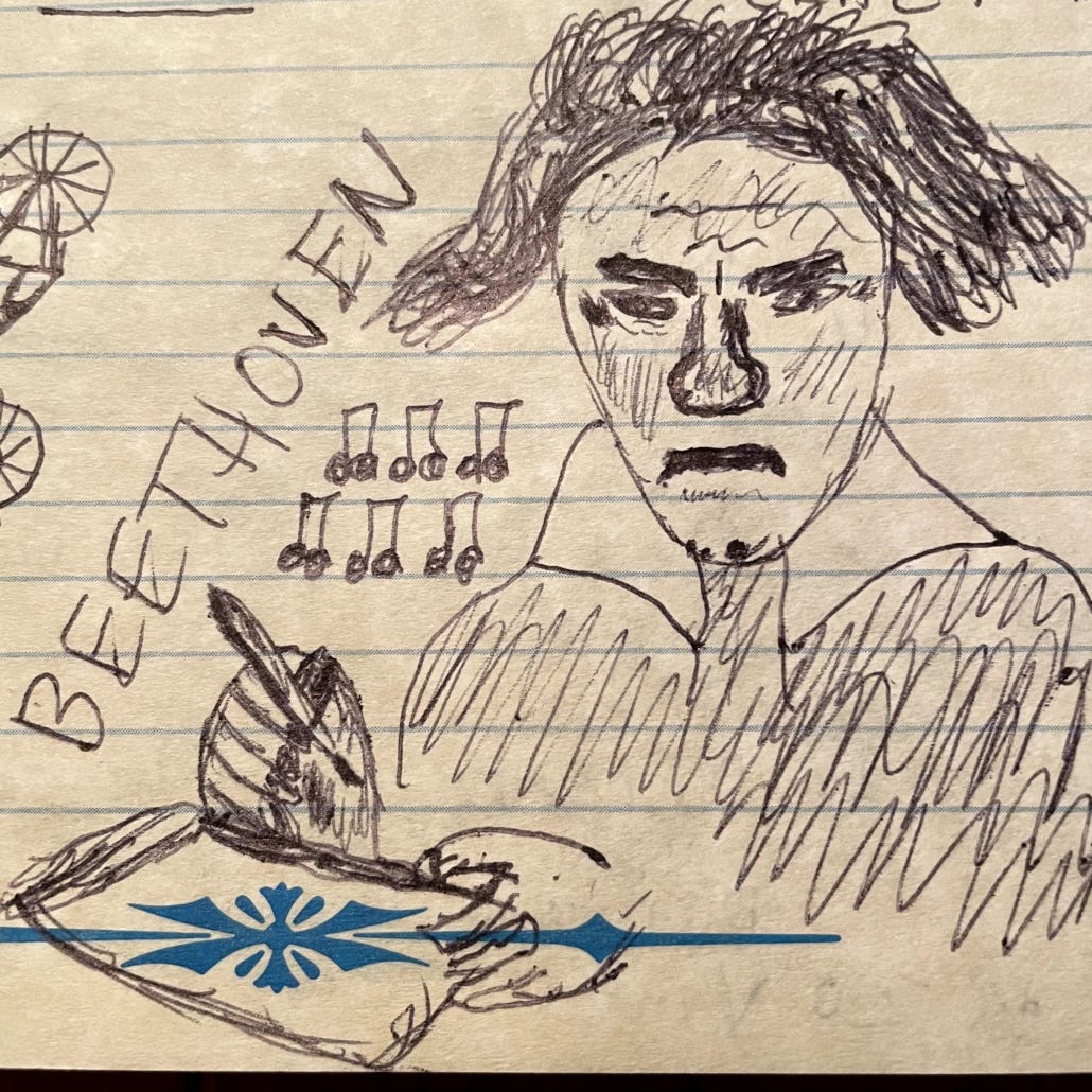 Beethoven bad portrait