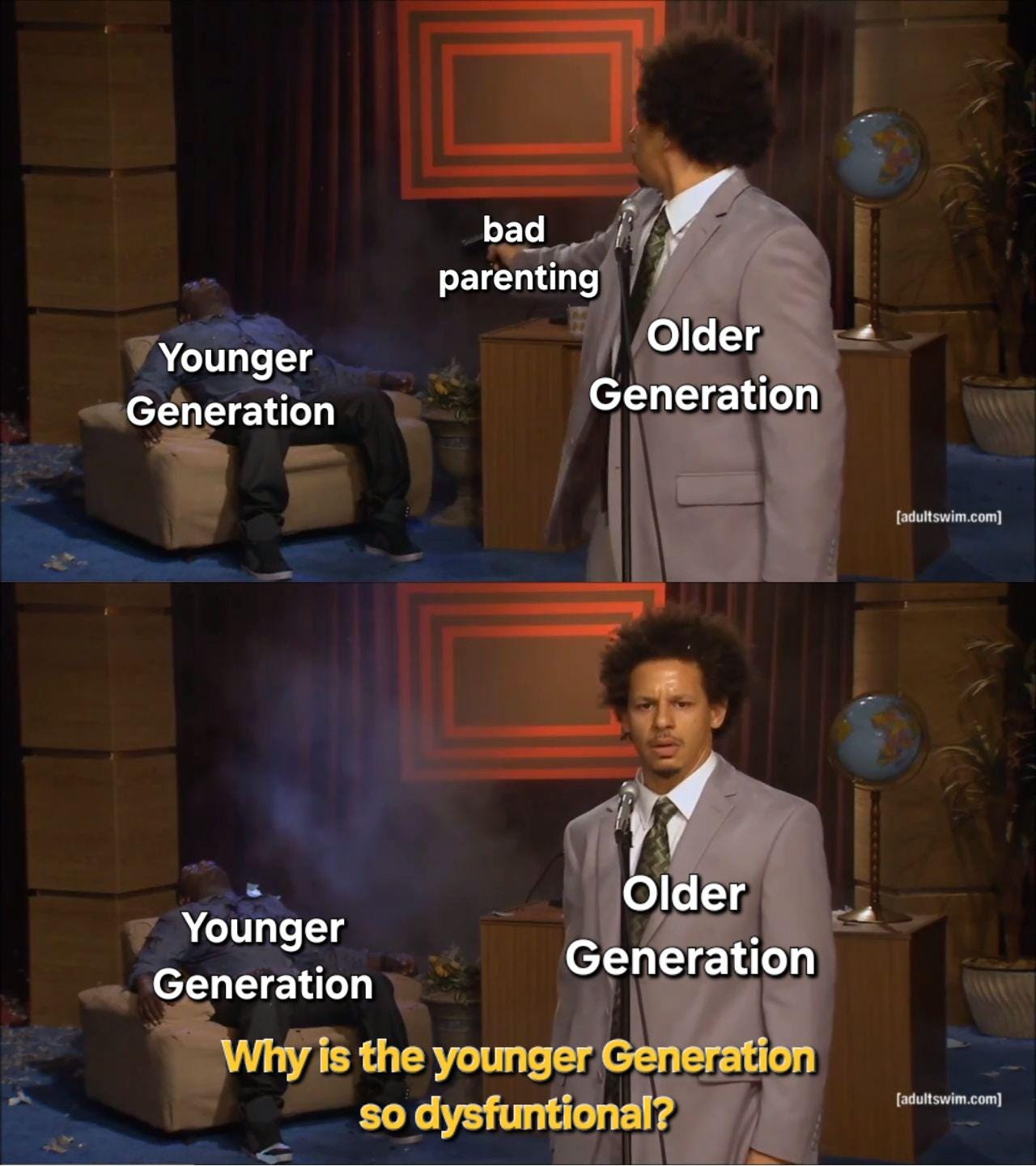 https://www.reddit.com/r/memes/comments/1ccyysb/remember_whose_job_it_was_to_raise_the_younger/