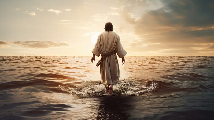 Jesus Walk In The Water Backgrounds | JPG Free Download - Pikbest