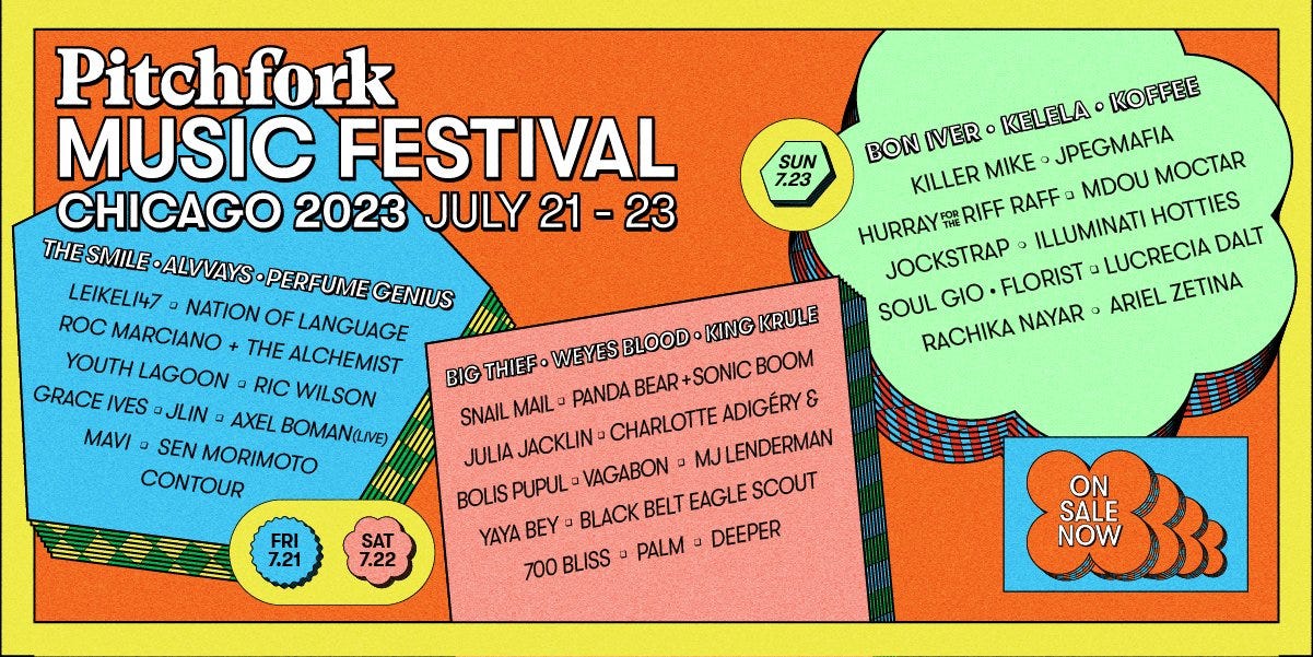 Pitchfork Music Festival Chicago (@pitchforkfest) / X