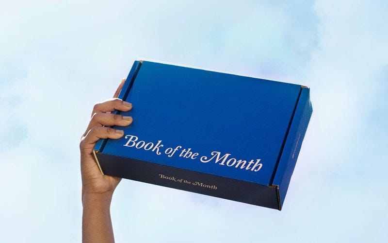 Monthly book subscription box | Book of the Month
