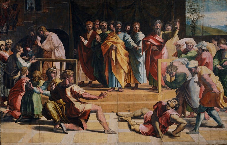 Ananias and Sapphira - Wikipedia